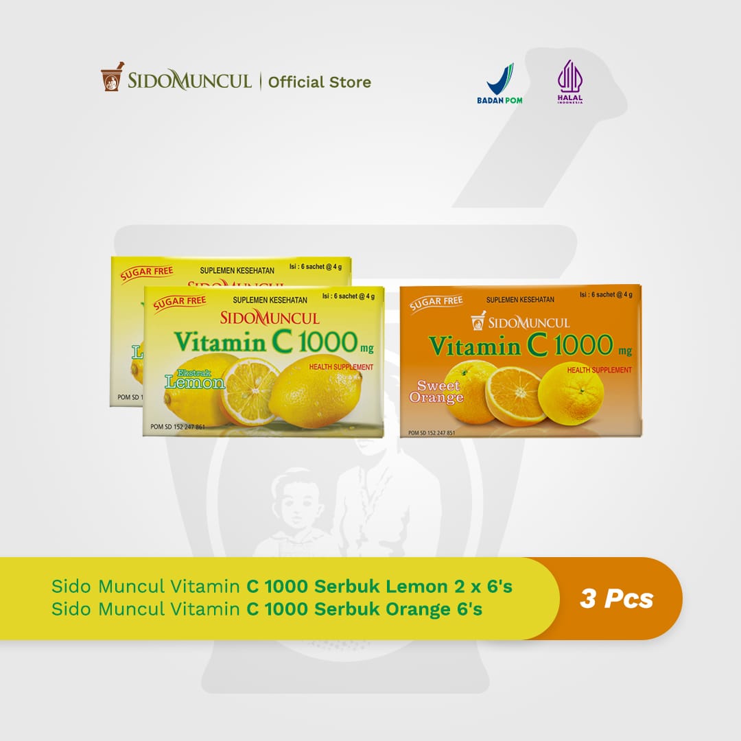 Vitamin c1000 mg Sidomuncul