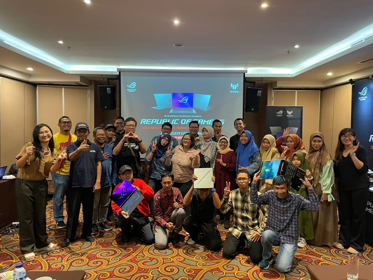 ASUS Republic of Gamers (ROG) Pamerkan Tiga Laptop Gaming Terbarunya di Acara ROG Blogger Gathering Jogja