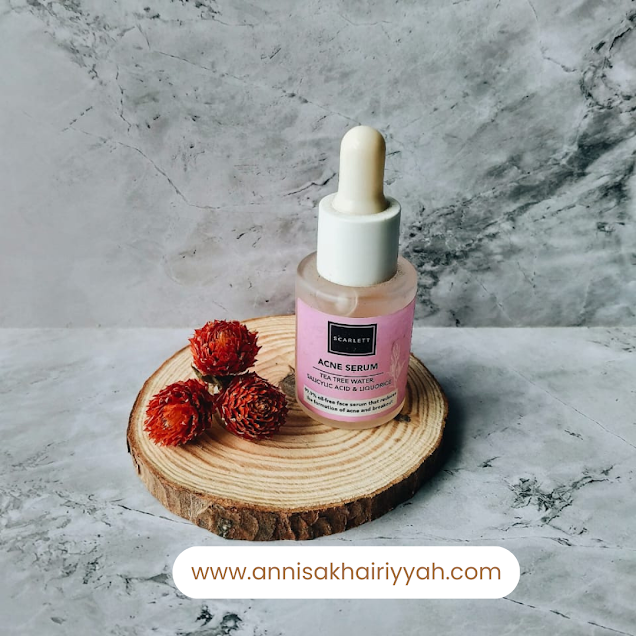[REVIEW] Hilangkan Jerawat dan Cerahkan Wajah dengan Rangkaian Serum Scarlett Whitening